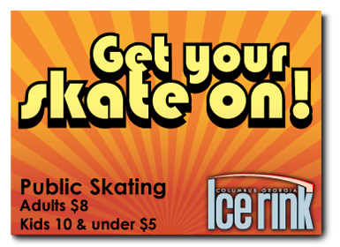 Come skate at the Columbus Ice Rink! The coolest place in Columbus! Columbus, GA
